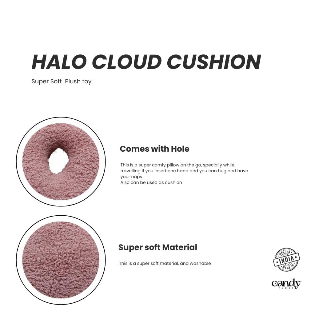 Halo Cloud Cushion cushion CandyFlossstores 