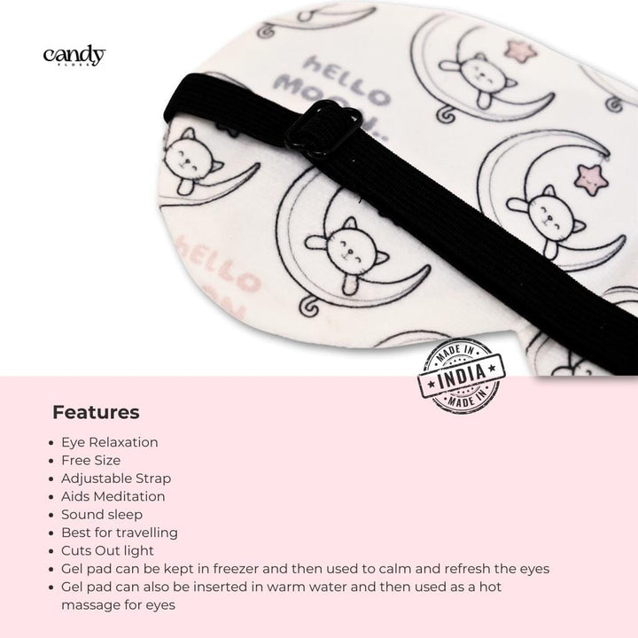 Hello Moon Eye Mask (With Gel Pad) Eye Masks
