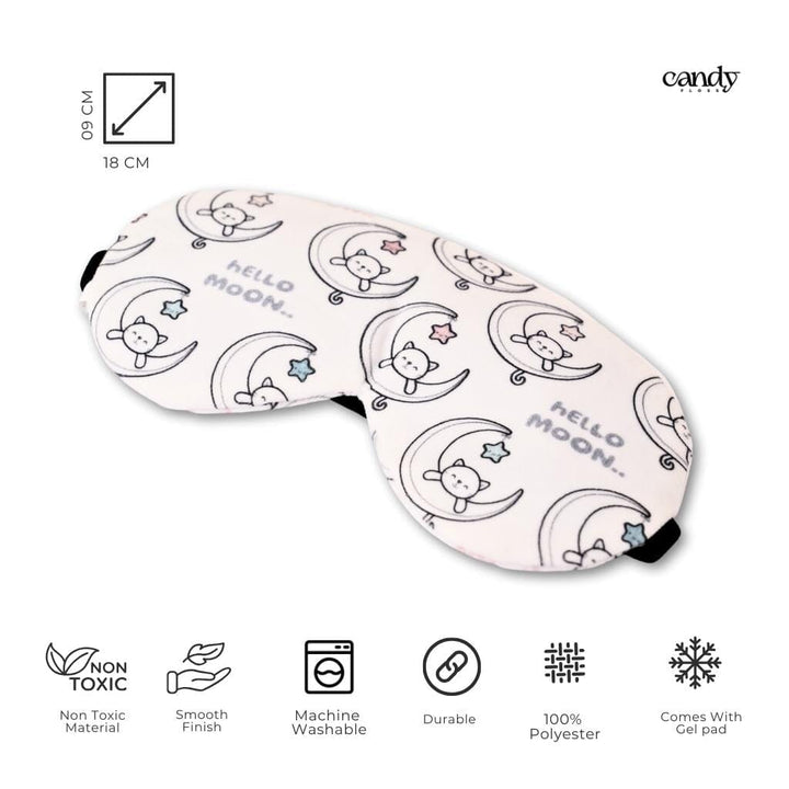 Hello Moon Eye Mask (With Gel Pad) Eye Masks