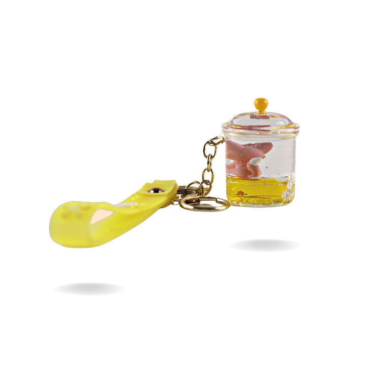 JUG KEYCHAIN CandyFlossstores YELLOW 