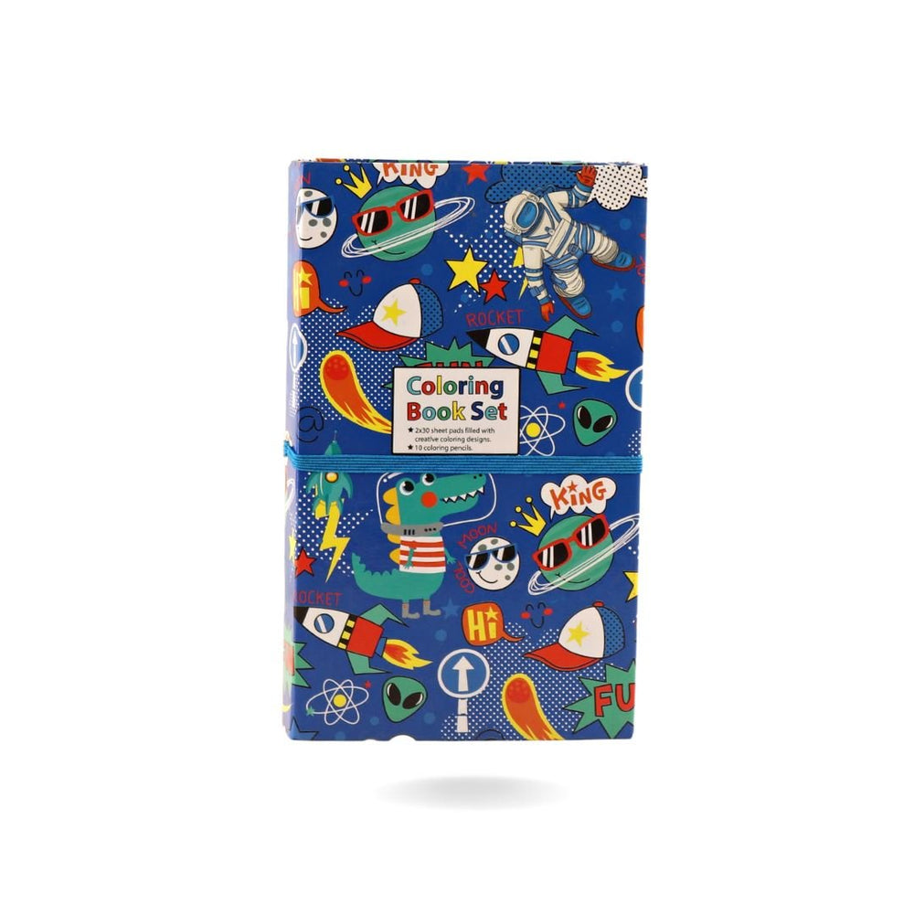 Jumbo colour Book and pencil Diary