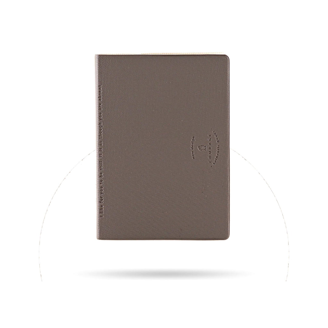 LEATHERETTE BACK A3 NOTE BOOK Stationery CandyFlossstores GREY 