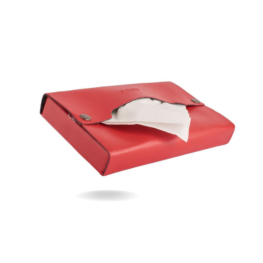 LEATHERETTE TISSUE HOLDER Tissue Box