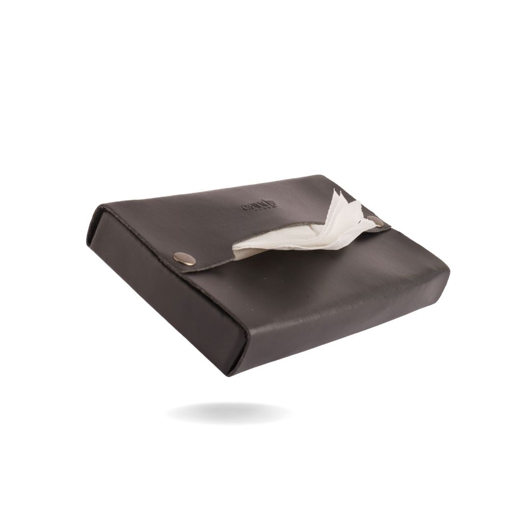 LEATHERETTE TISSUE HOLDER Tissue Box