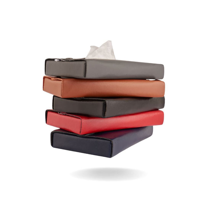 LEATHERETTE TISSUE HOLDER Tissue Box