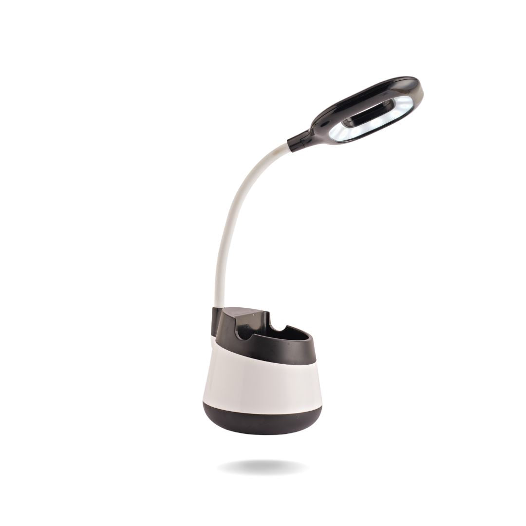 LED LAMP WITH MOBILE STAND Lamps CandyFlossstores BLACK 