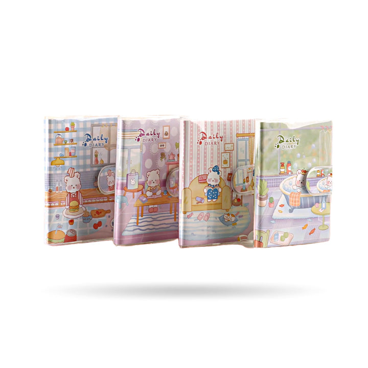 LITTLE TEDDY DIARY Stationery CandyFlossstores 