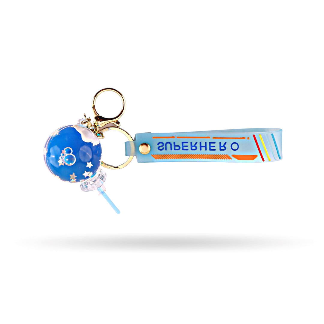LOLLIPOP KEYCHAIN Keychains CandyFlossstores BLUE 
