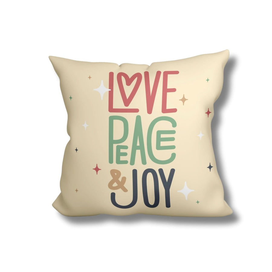 Love Peace & Joy Cushion Cushion