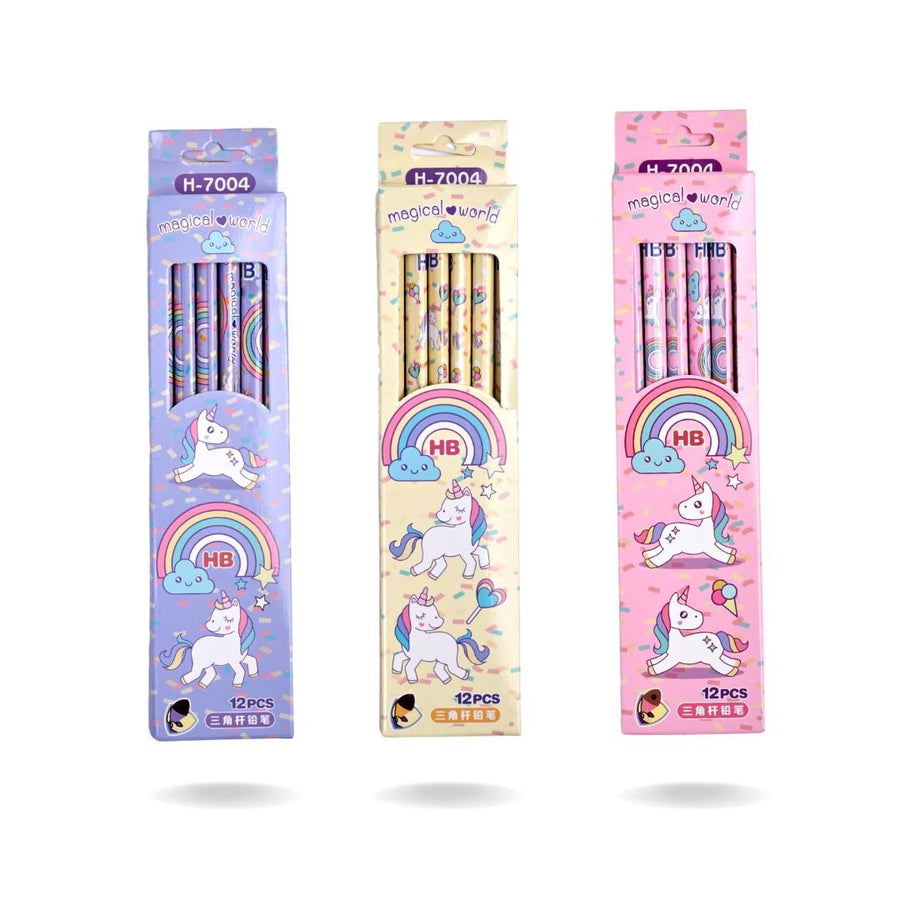 MAGICAL WORLD PENCIL SET - 12 CP Pencil