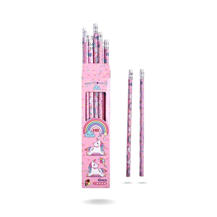 MAGICAL WORLD PENCIL SET - 12 CP Pencil
