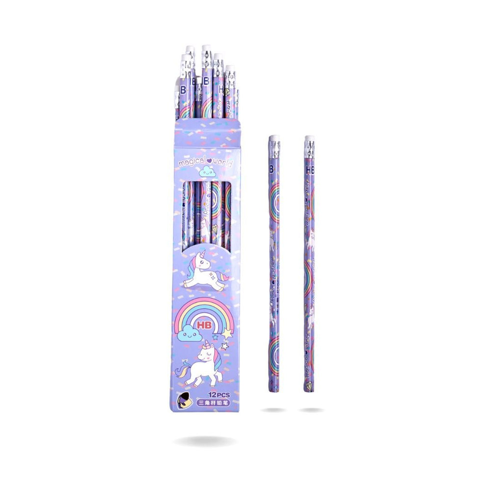 MAGICAL WORLD PENCIL SET - 12 CP Pencil