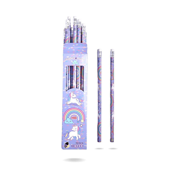 MAGICAL WORLD PENCIL SET - 12 CP Pencil
