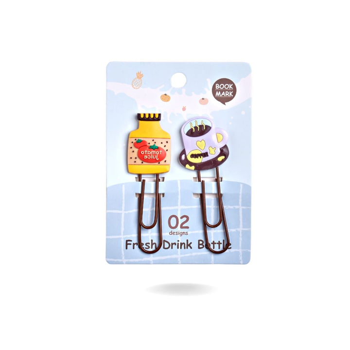 METALLIC ANIMATED BOOKMARK Stationery CandyFlossstores JUICE TOMATO-COFFEE 