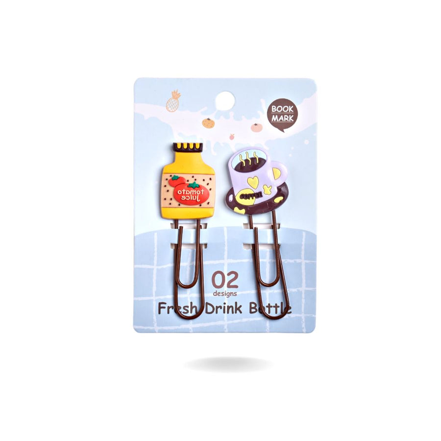 METALLIC ANIMATED BOOKMARK Stationery CandyFlossstores JUICE TOMATO-COFFEE 