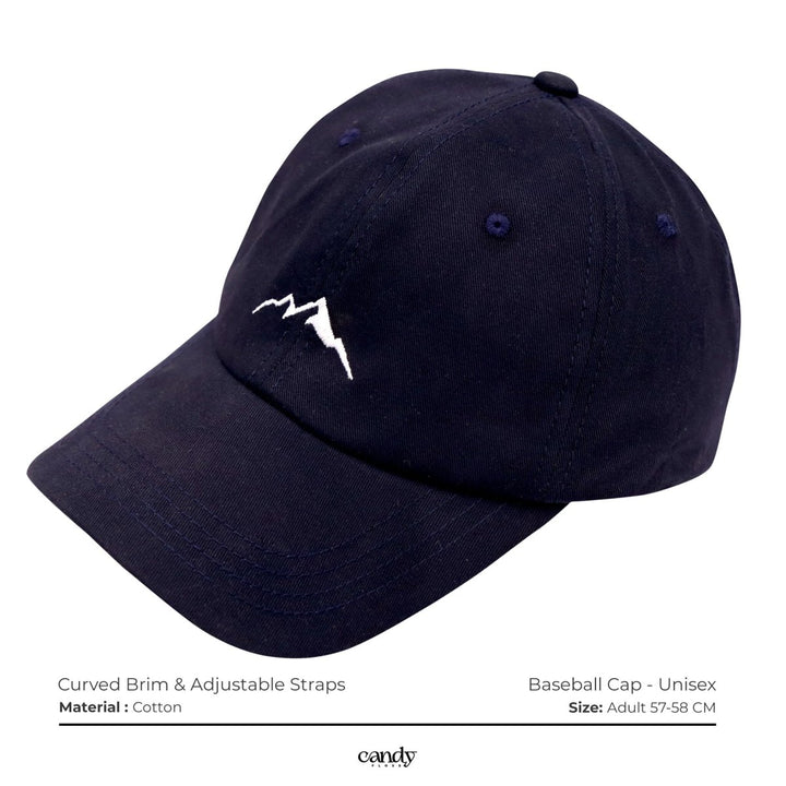Mountain Embroidered Baseball Cap Caps