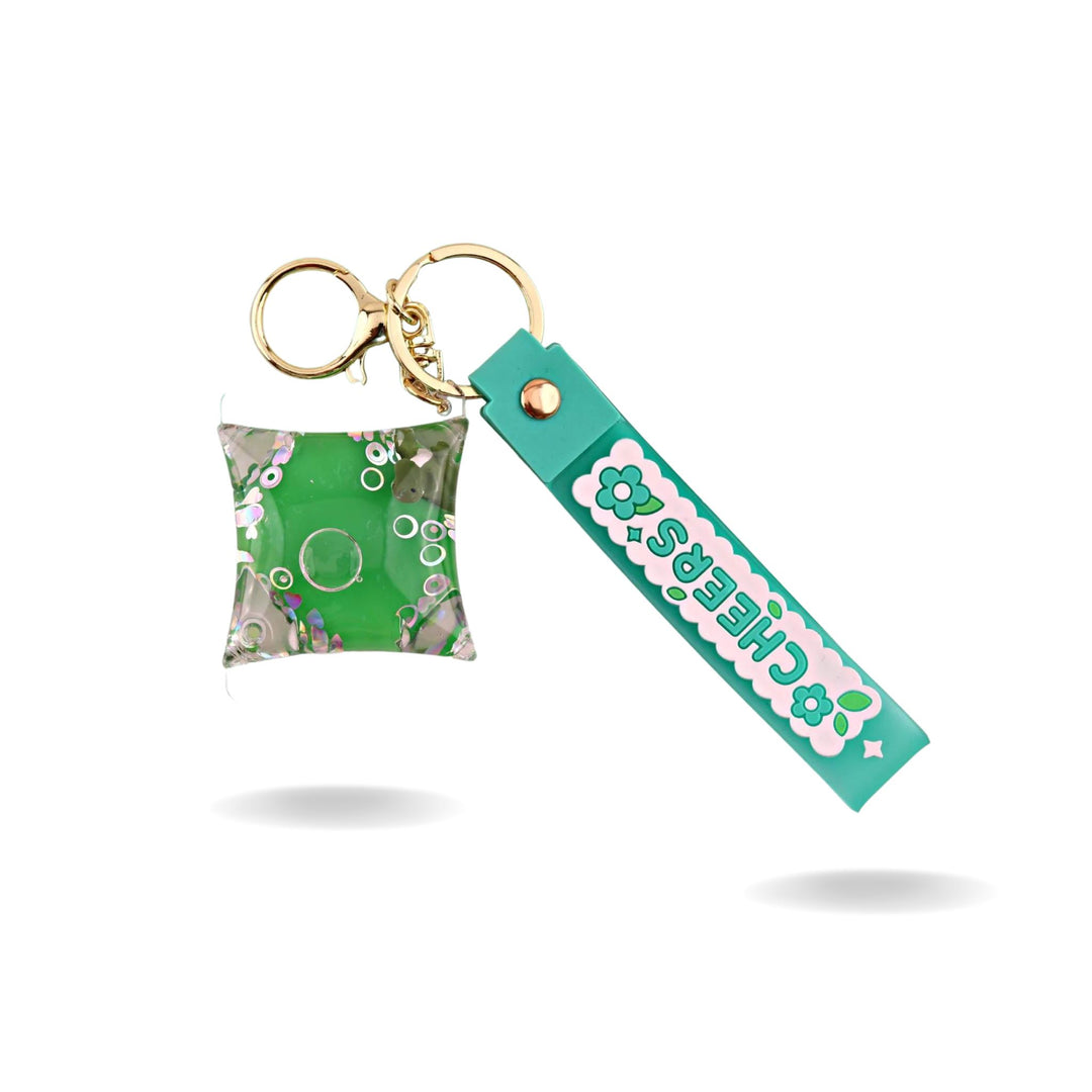 PANDA KEYCHAIN Keychains CandyFlossstores GREEN 