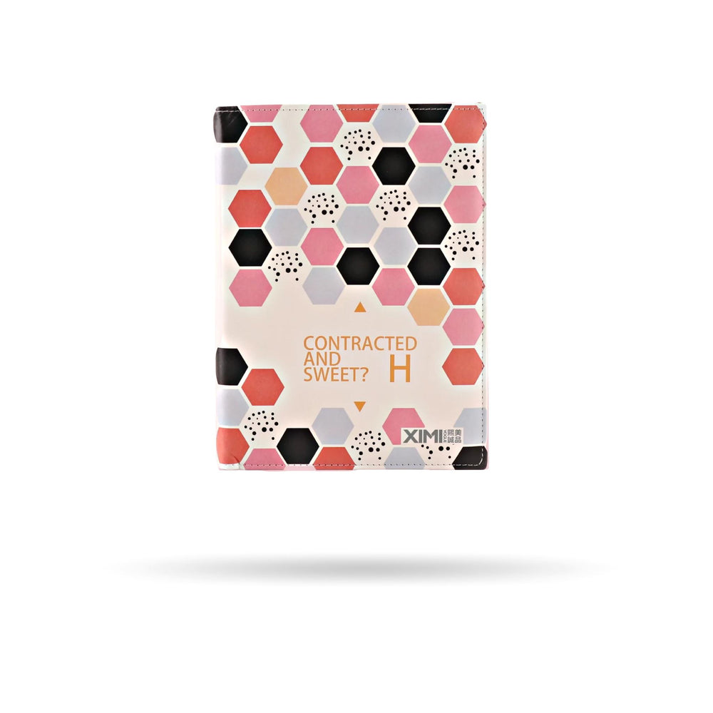 QUILTED REPLACEABLE DIARY Stationery CandyFlossstores HEXAGON A5 