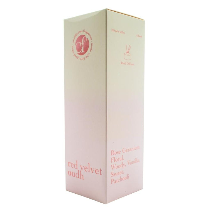 Red Velvet Oudh - Reed diffuser reed diffuser CandyFlossstores 