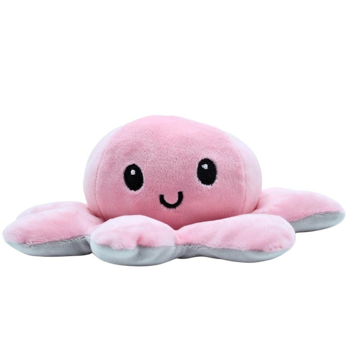 Reversible Happy And Sad Octopus Soft Toys