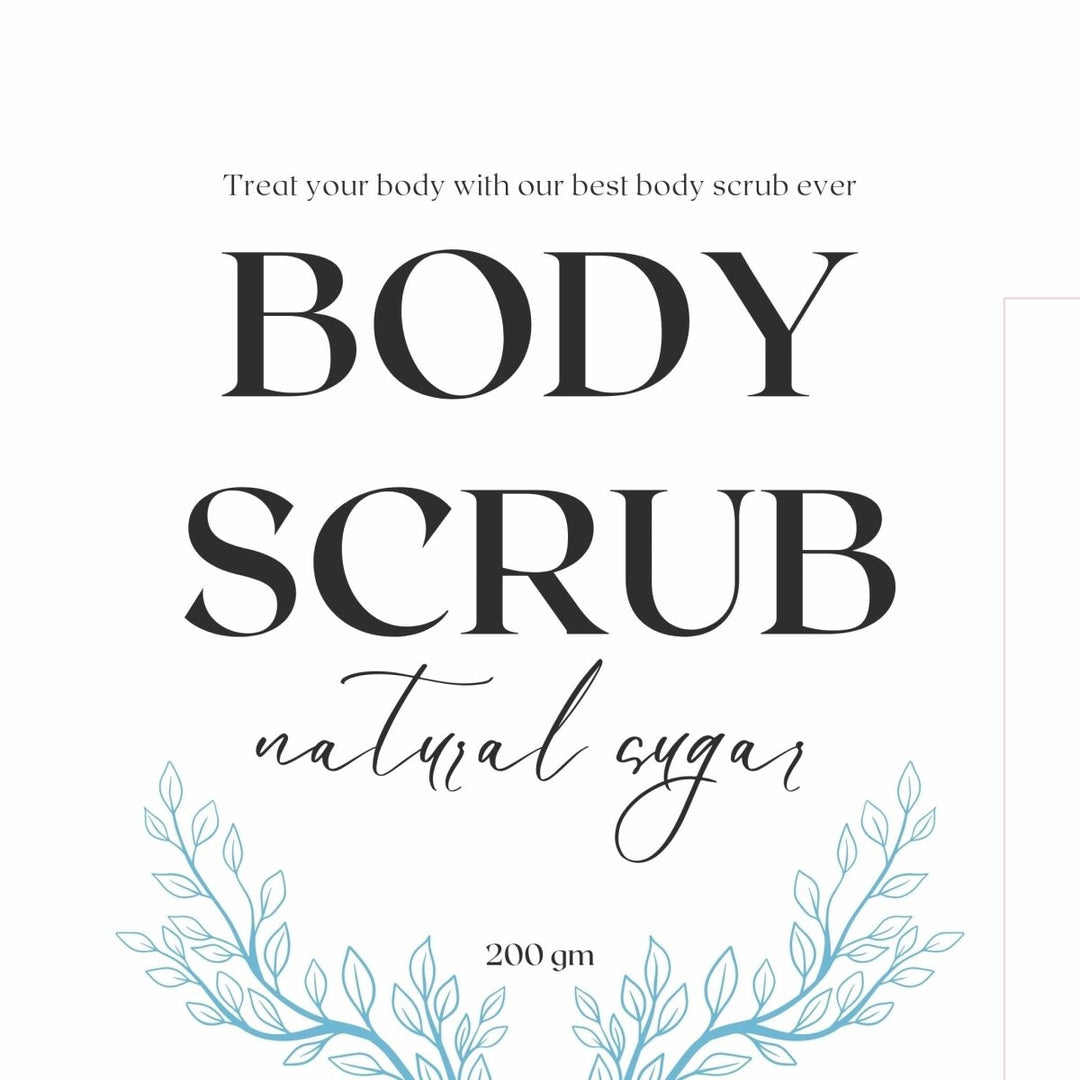 Sea Salt Water Blossom - Sugar Body Scrub (200 gm) Personal Care