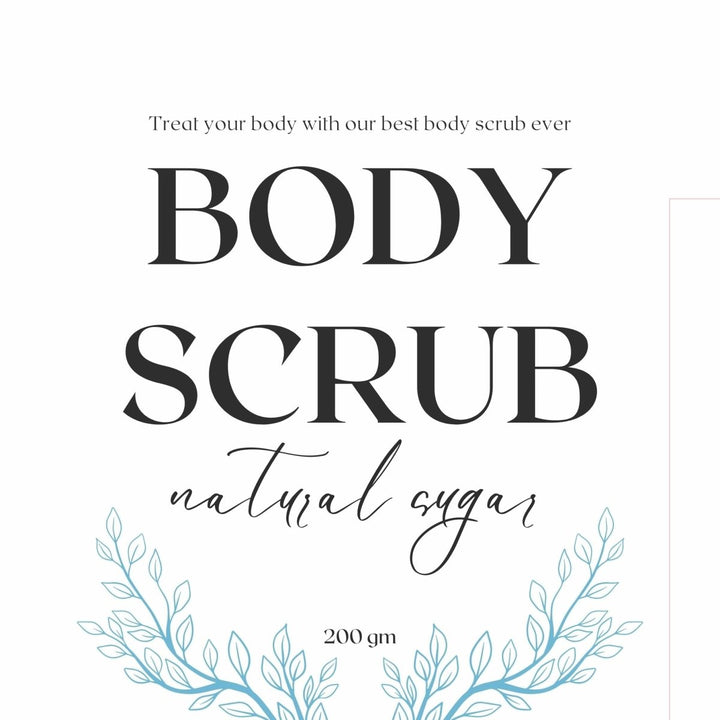 Sea Salt Water Blossom - Sugar Body Scrub (200 gm) Personal Care