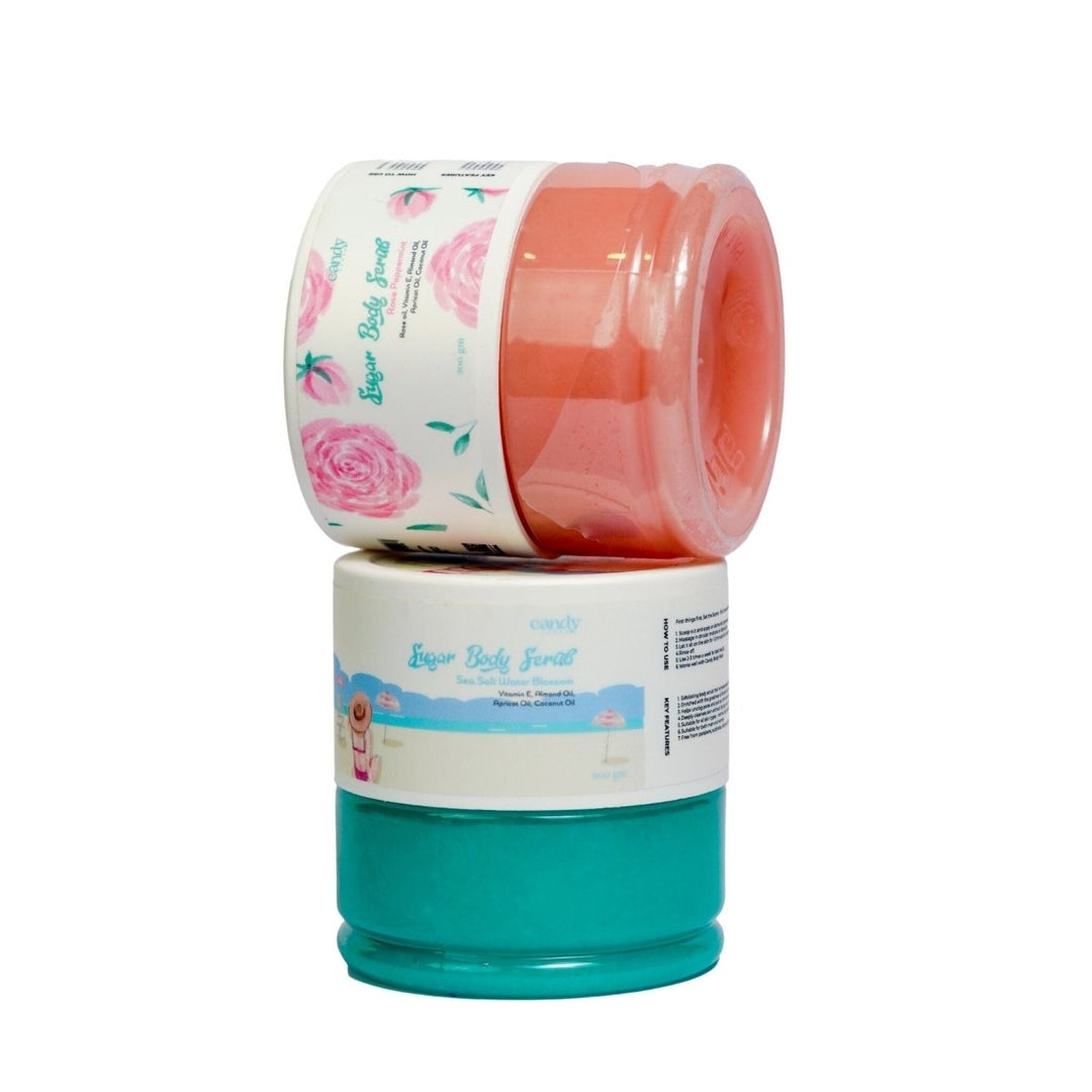Sea Salt Water Blossom - Sugar Body Scrub (200 gm) Personal Care