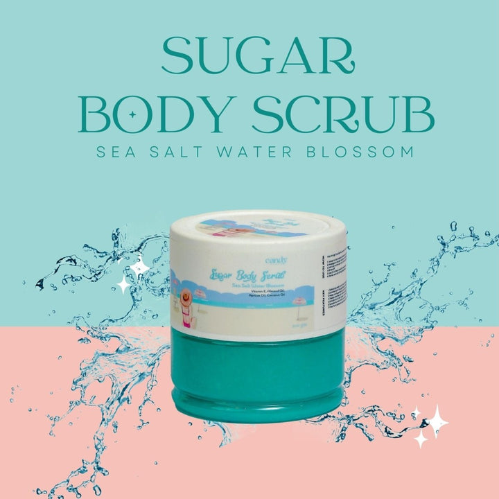 Sea Salt Water Blossom - Sugar Body Scrub (200 gm) Personal Care