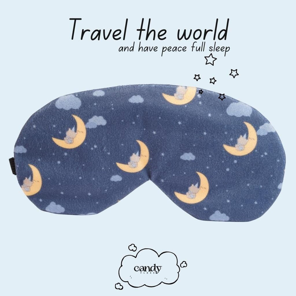 Sleeping Bear Eye Mask (With Gel Pad) Eye Masks