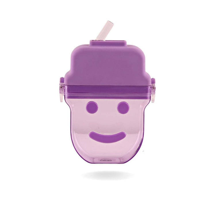 Smiley Face Water Bottle Plastic Bottle