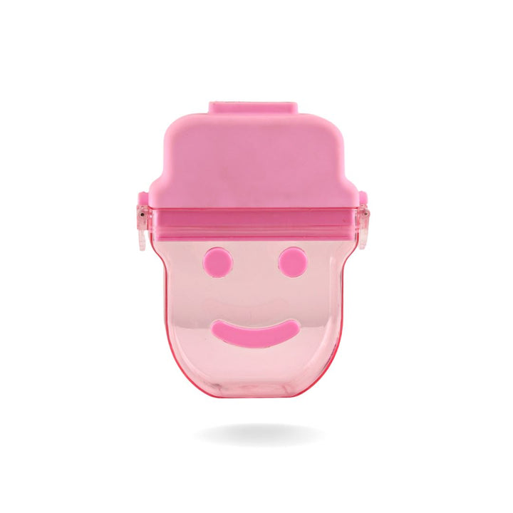 SMILEY PLASTIC BOTTLE Water Bottles CandyFlossstores PINK 