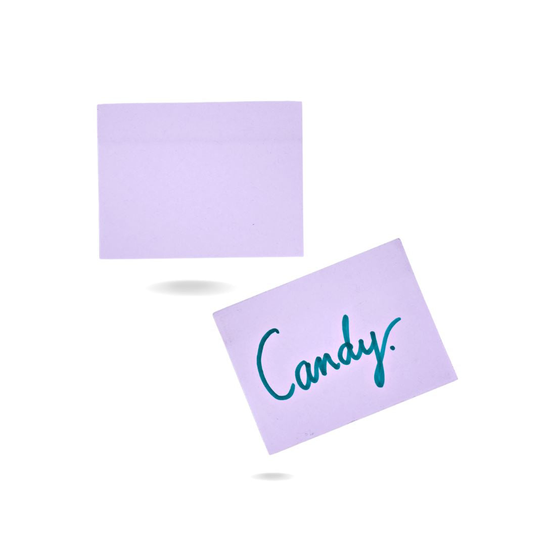 SOLID STICKY NOTE Stationery CandyFlossstores PURPLE 