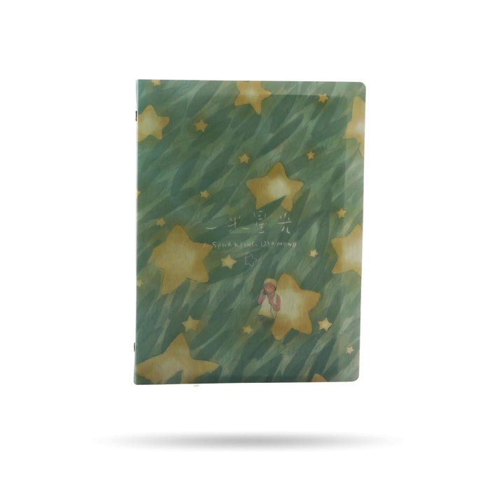 STAR PLASTIC FILE DIARY Stationery CandyFlossstores CROSS LEAVES STAR 