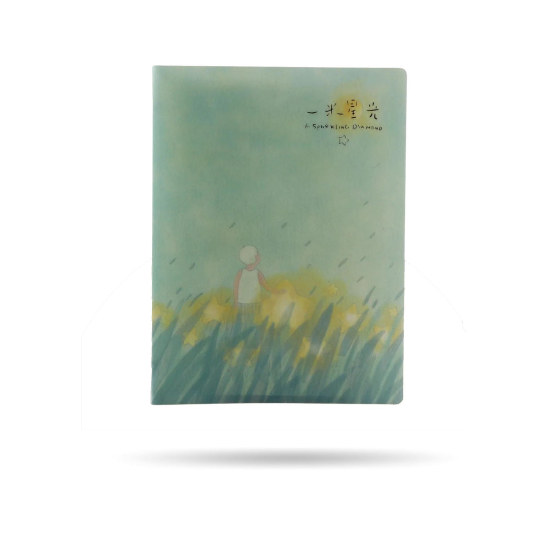 STAR PLASTIC FILE DIARY Stationery CandyFlossstores RAIN STAR 