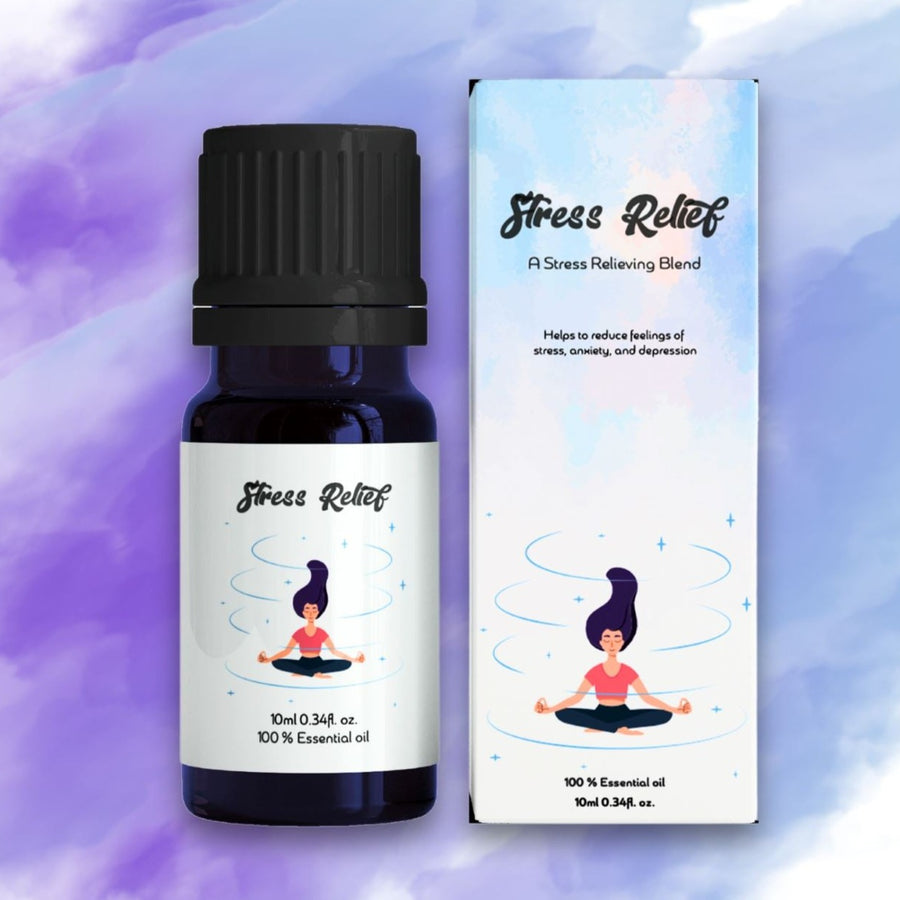Stress Relief - 100% Essential oil essential oil CandyFlossstores 