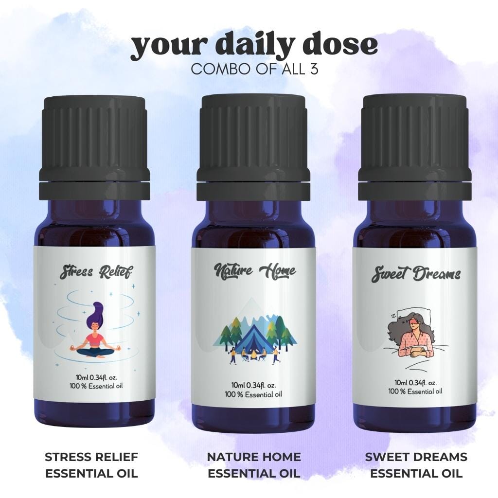 Stress Relief - 100% Essential oil essential oil CandyFlossstores 