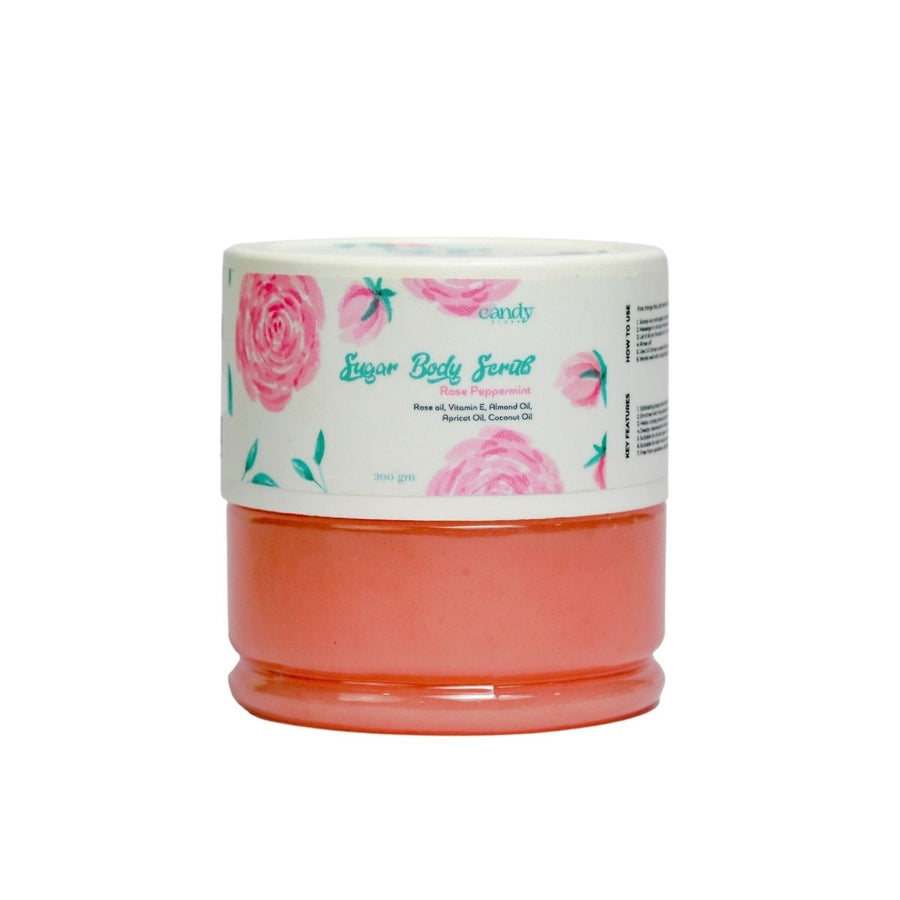 Sugar Body Scrub - Rose Peppermint (200 gm) Personal Care