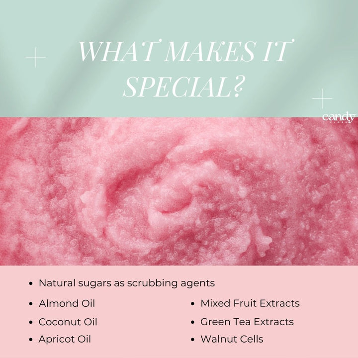 Sugar Body Scrub - Rose Peppermint (200 gm) Personal Care