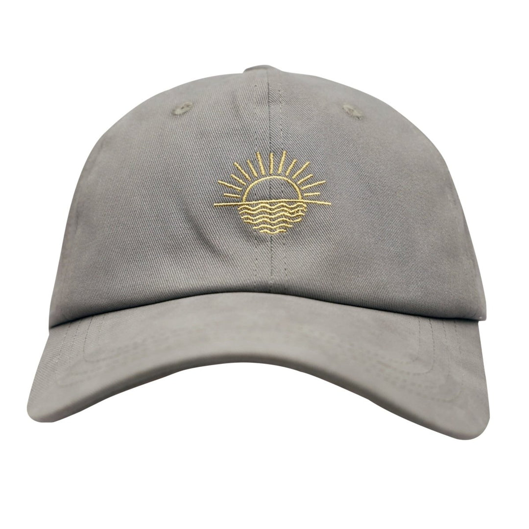Sunrise Swagger: Embroidered Baseball Cap Caps
