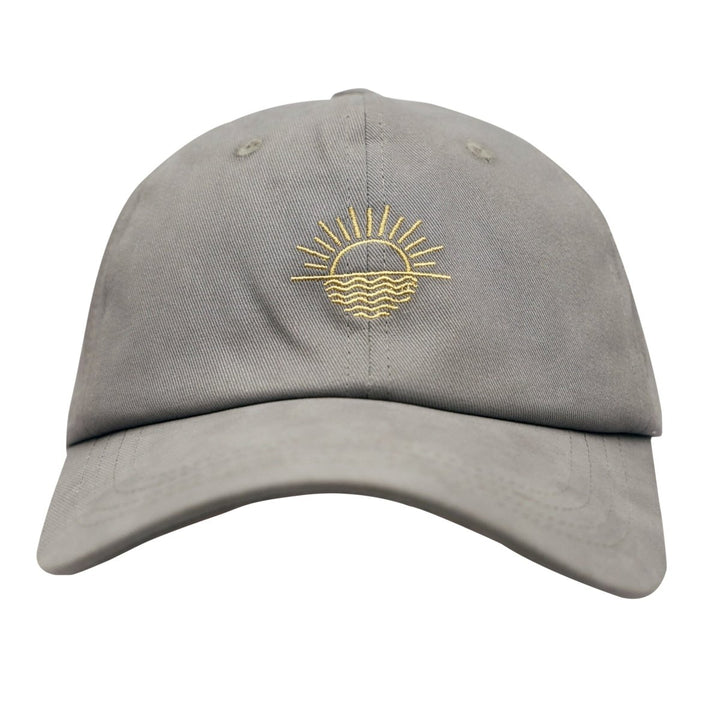 Sunrise Swagger: Embroidered Baseball Cap Caps