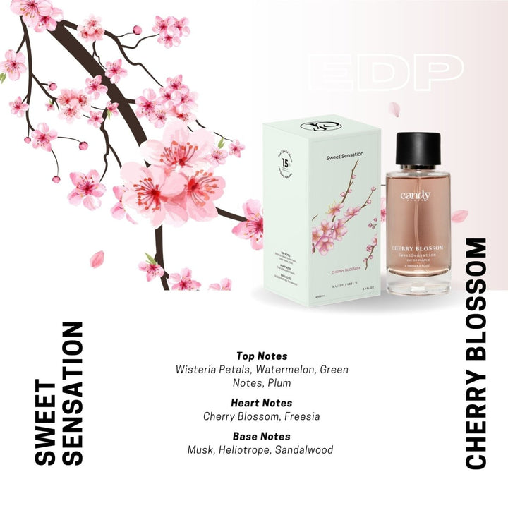 Sweet Sensations - Cherry Blossom EDP (100ml) Perfume