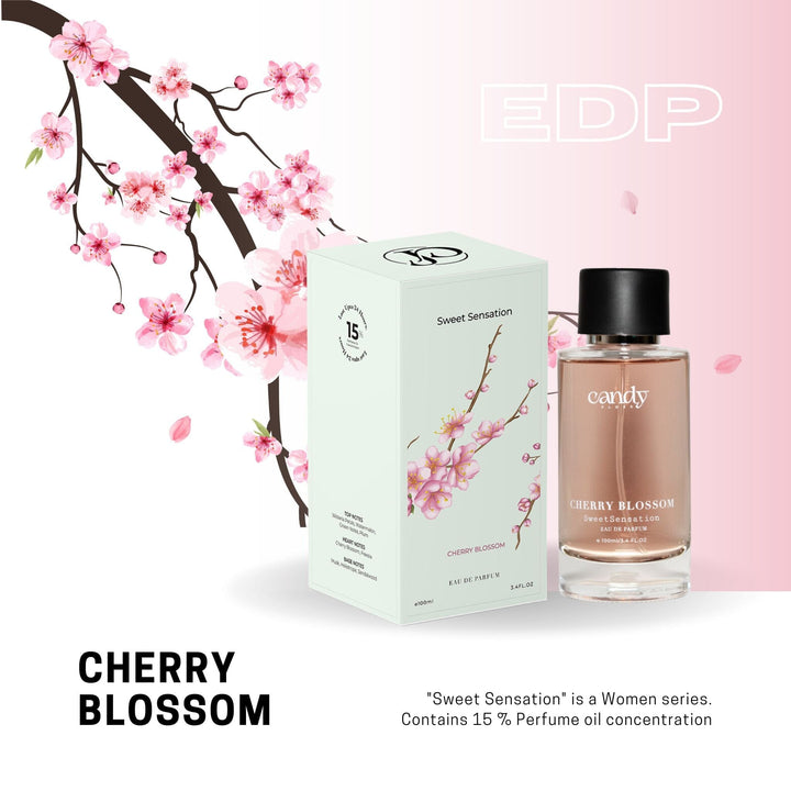 Sweet Sensations -Cherry Blossom EDP (100ml) perfume CandyFlossstores 