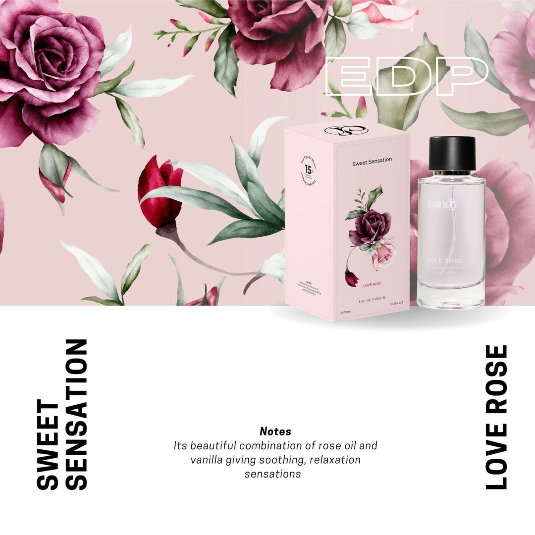 Sweet Sensations - Love Rose EDP (100ml) Perfume
