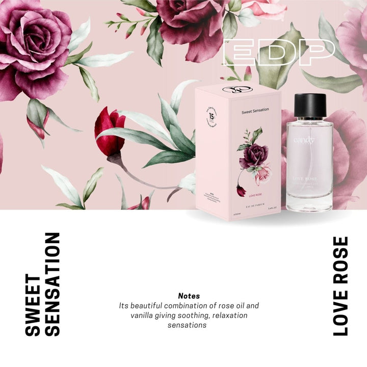 Sweet Sensations - Love Rose EDP (100ml) Perfume