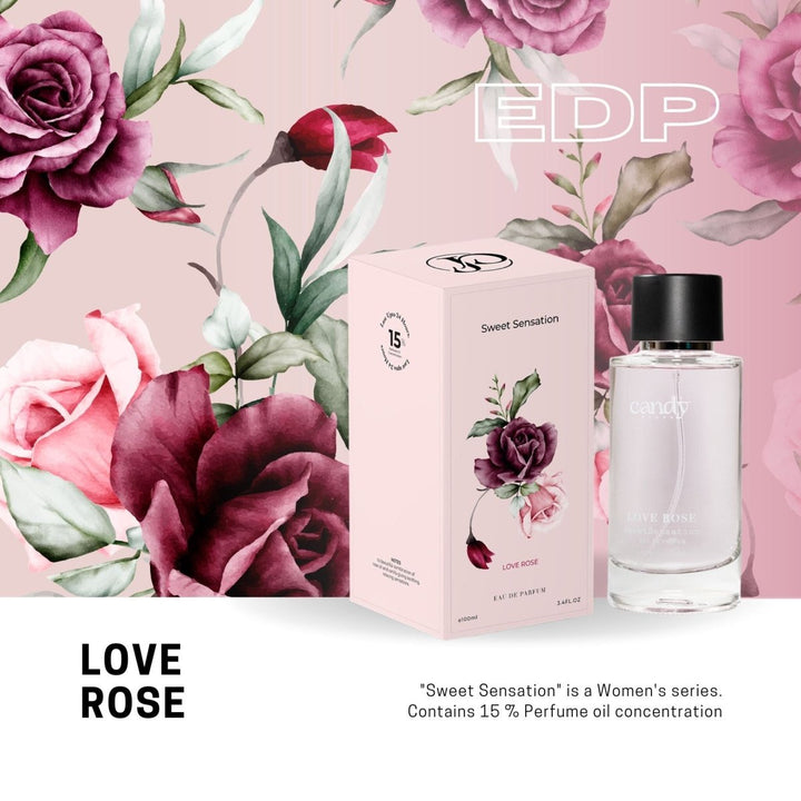 Sweet Sensations - Love Rose EDP (100ml) Perfume