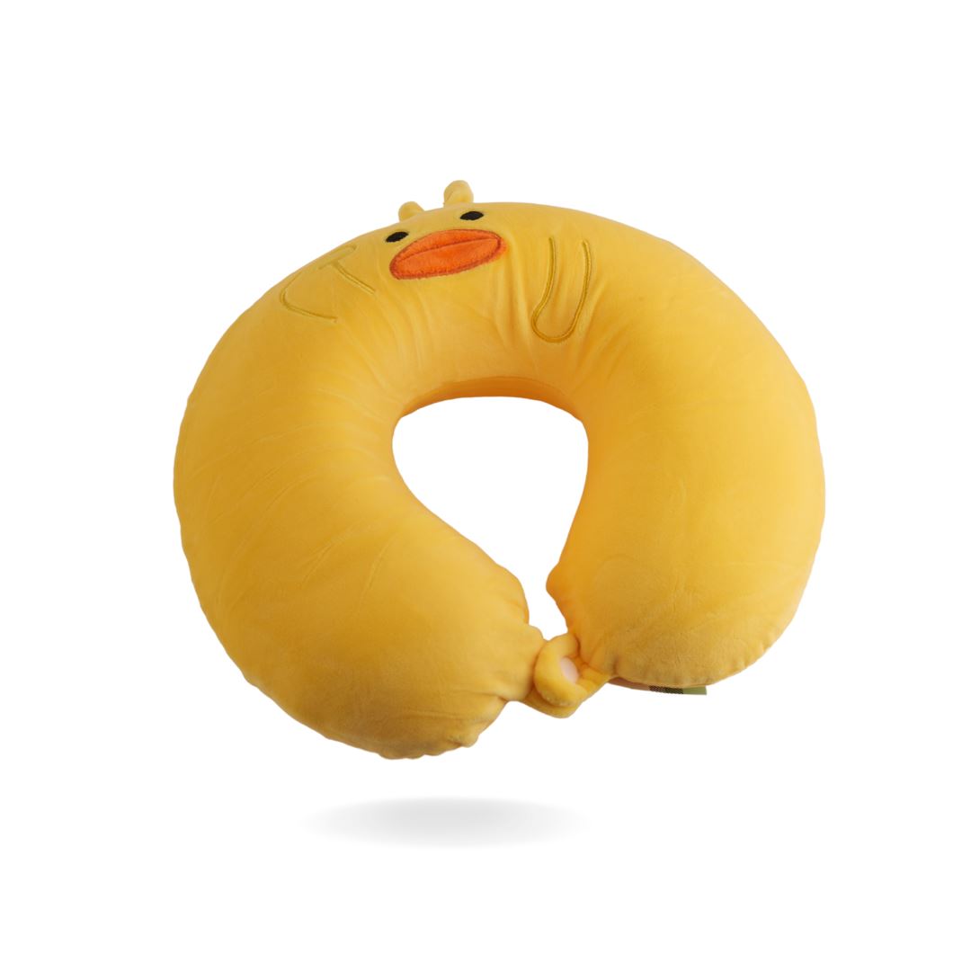 TRAVEL NECK PILLOW Pillows CandyFlossstores YELLOW 