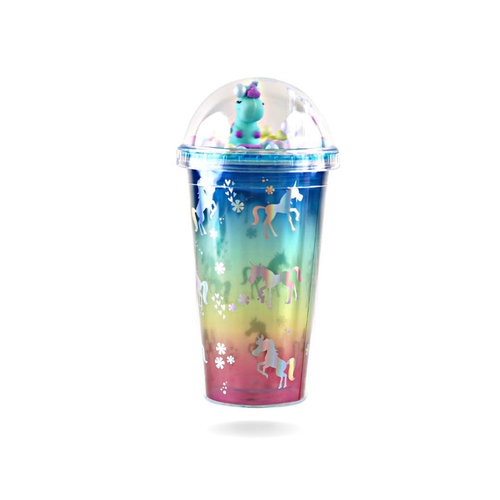 UNICORN CARNIVAL SIPPER Water Bottles CandyFlossstores BLUE 