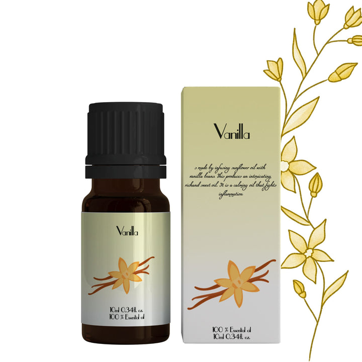 Vanilla - 100% Essential oil essential oil CandyFlossstores 
