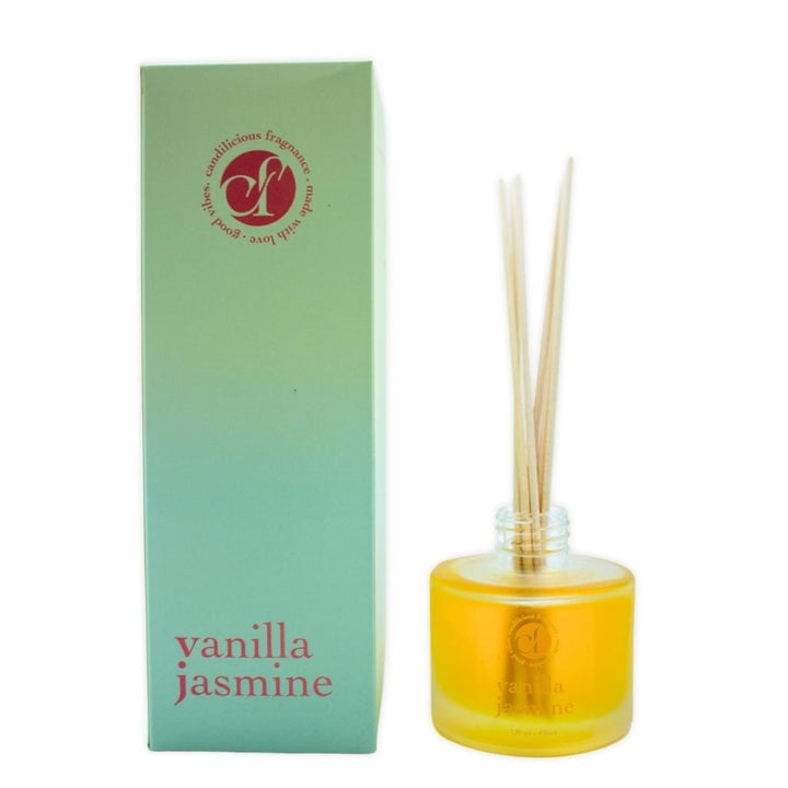 Vanilla Jasmine - Reed diffuser reed diffuser CandyFlossstores 