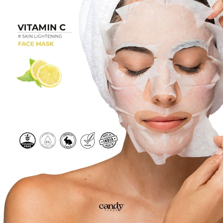 Vitamin C - Skin Lightning Face Mask (Pack of 2) Face Mask
